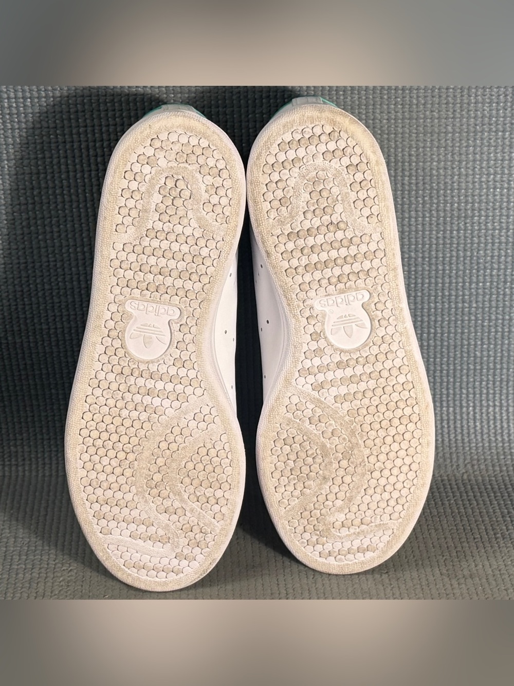 Adidas Originals Stan Smith White/Green Sneakers Size 6.5 Size 7.5 Women - Picture 8 of 9